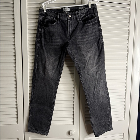 Frame L’Homme Slim Aged Gray Jeans - Picture 1 of 7